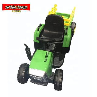 China Ride on toy children's ride on battery operated tractor for sale