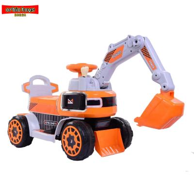 China Ride On Toy 3-8 Year Old Kids Electric Excavator Ride On Tractor For Kids for sale