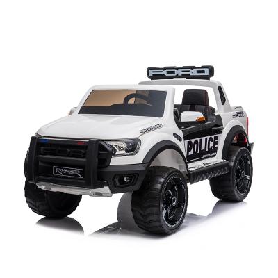 China Ride On Toy 12V Police Style Electric Powered Kids Ride On Car Licensed FORD RANGER Raptor KD150RP for sale