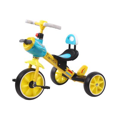 China Ride on Toy Children Three Foam Wheels Pedal Trike with Airplane for sale