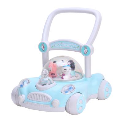 China Learn Sit-to-Walk Stand Learning Walker for Baby Toys, Push and Pull Baby Walker, Multifunctional Activity Center with Light, Music for sale