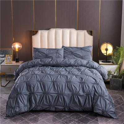 China High Quality Anti-Static Duvet Cover Set Top 100% Cotton 3D Bedding Set Cartoon Gray for sale