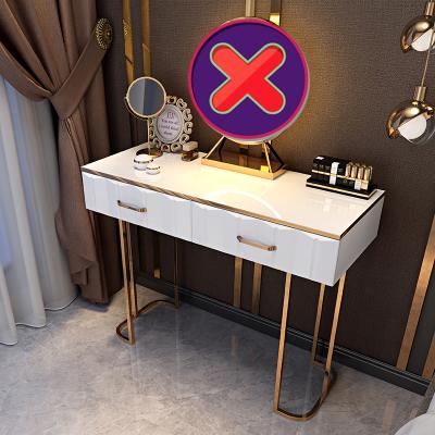 China Other) 2021 Modern Design Living Room Bedroom 80cm Makeup Dressing Table (Factory Direct Hot Selling Adjustable With LED Mirror for sale