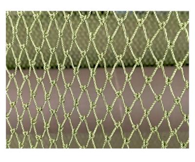 China High quality pp multifilament braided to wiggle double knotted net knot for fish farming cage net manufacturer Whole Sale for sale