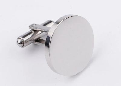 China Novelty Cuff Links Smooth Stainless Steel Cufflinks Wedding Business Jewelry for sale