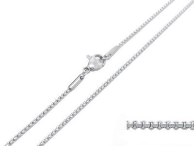 China Simple Stainless Steel Rolo Link Chain , SS Mens Silver Chains Necklace Jewellery for sale