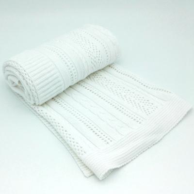 China Top Quality Baby Blanket Zero Defect Quality 2 Years Warranty Best Selling Classic Rice Knit Baby Bamboo Blanket for sale