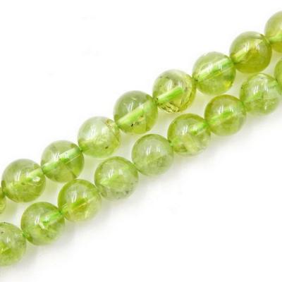 China DIY Jewelry Making Wholesale Natural Precious Peridot Loose Stone Beads For Jewelry Making for sale