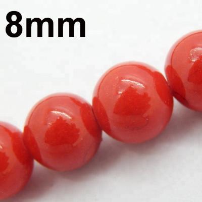 China DIY Jewelry Making Dyed Jade Beads, Round 8mm for sale