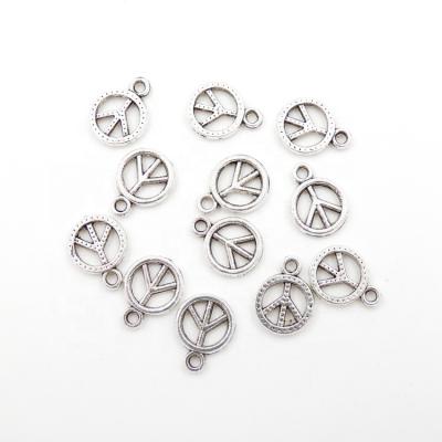 China DIY Jewelry Making Charms Pendant For Jewelry Making, Peace Tree 9x11mm, Sold Per Bag 100pcs Inside for sale