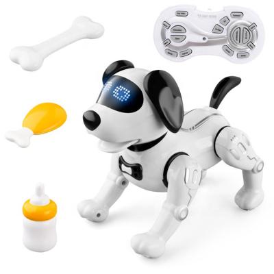 China Factory outlet new multi-function demonstration simulation dog sing dancing remote control stunt dog programmable smart robot dog toy for sale