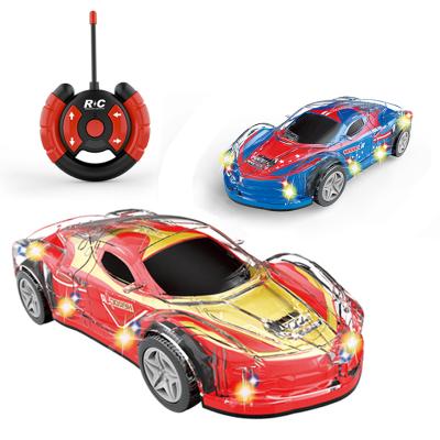 China RC Hobby 1:: Cool 18 Car 4WD Plastic Remote Control Lights Rc Vehicle Toys Cool Car For Kids for sale