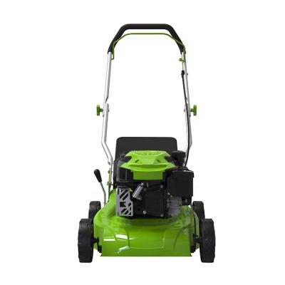 China 4-Stroke Grass Cutter Machine Electric Or Self Propelled Pull Start Gasoline Push Reel Lawnmower Lawn Mower for sale