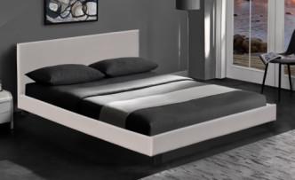 China Customizable Fabric Black Upholstered Bed Frame King Size EMC Certificate for sale