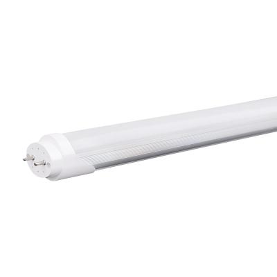 China Transparent Striped Cover LED Tube Light Fixtures 120V For Conference Room Lighting for sale