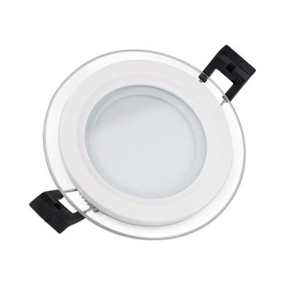 China Dia 95mm 6W LED Downlight met aluminium glas + PS voor heldere warme witte verlichting Te koop