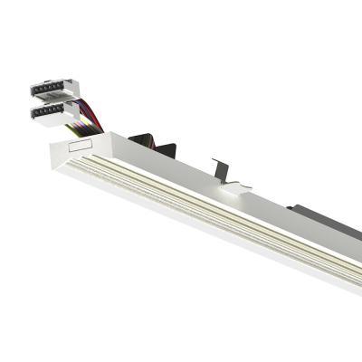 China 40/50/60W Dimmable DALI LED Linear Light Fixture with Wide Voltage Range for sale