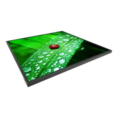 China 33 inch square indoor indoor screen lcd show digital monitor android wifi art frame for sale