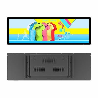 China 28.6 Inch Wide Advertising Wifi Indoor Header Monitor Bar Display Screen Digital Signage Indoor Indoor Media Player for sale