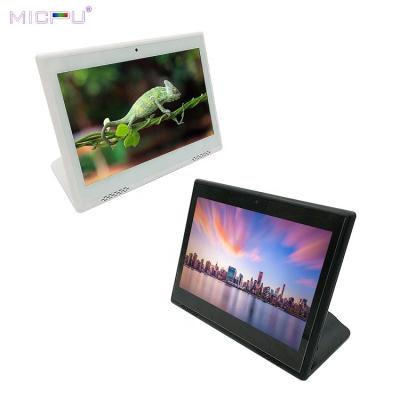 China 10 Inch L-type Restaurant Tablet Hard PC ALL IN One Touch Screen WIFI RJ45 Android Advertising Player Digital Photo Frame for sale