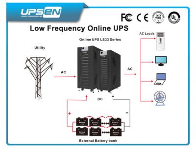 China External Battery Bank  Double Conversion Online UPS  Long Backup Time for sale