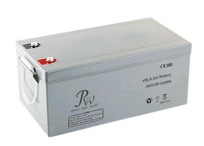 China 12v250Ah Cycle Use VRLA Gel battery  for on / off grid solar power systems for sale