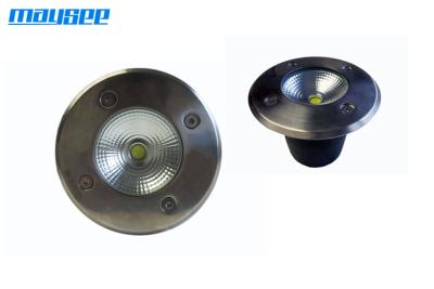 Κίνα Χαμηλή Τάση 5W COB LED υπόγεια Inground φώτα 12V / LED Inground uplight προς πώληση