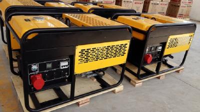 China 11KVA Three Phase Gasoline Powered Generators with V - Twin Cylinder for sale