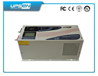 China LCD steuern Wechselstrom-Inverter 12VDC DC-50Hz/60Hz Inverter-dem Ladegerät zur Energie-220VAC automatisch an zu verkaufen