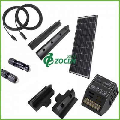 China High Performance 100W 18V Mono Crystal Solar Panels For Charging 12V Battery for sale