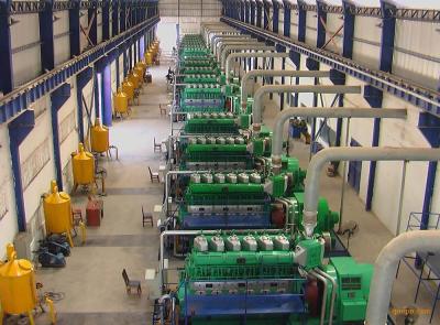 China 10 * 2000kW 11kV Genset Power Plant With Soundproof Diesel Generating Set for sale