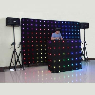 China Stage China Supplier DJ Lights P20 Dmx Led Curtain Group To Wedding Disco for sale