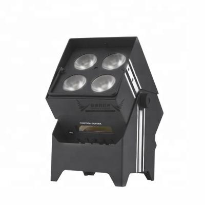 China Stage Lighting Fixtures 4*18W RGBWUV 6 in 1 LED Uplights for sale