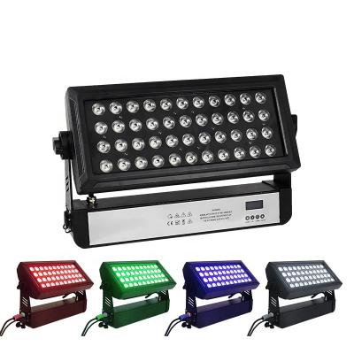 China LANDSCAPE 44pcs 10w RGBW Step Flood Lights Led City Color Wall Wash Light for sale