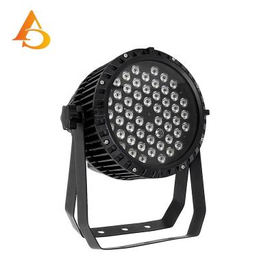 China Disco Led Stage Lighting 54x3w Red Green Blue White Beam Lights for sale