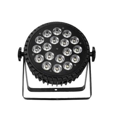 China Best selling disco dj stage lighting 18x15w rgbwa 5in1 led par light for sale