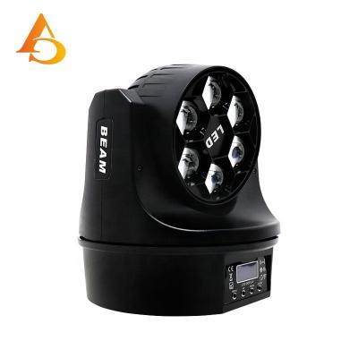 China 2023 New Disco 6x10w dmx led Mini Moving Head Light for sale