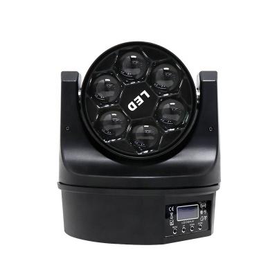 China Customized 6pcs rgbw 10w disco led moving head stage light for sale