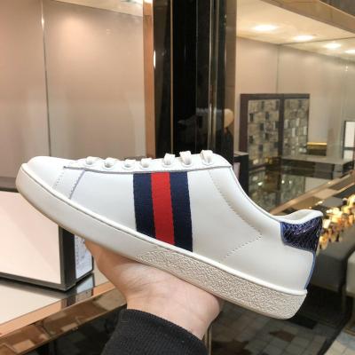 China White Luxury Brand Women's Outdoor Men's Flat White Luxury Fashion Trend Sneaker Shoes Casual Walking Sneakers for sale