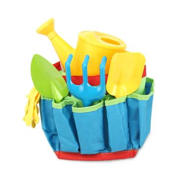 China Amazon Toy Kids Gardening Tool Set Creative Hot Plastic Outdoor Hand Tool for Planting 49*49*6 for sale