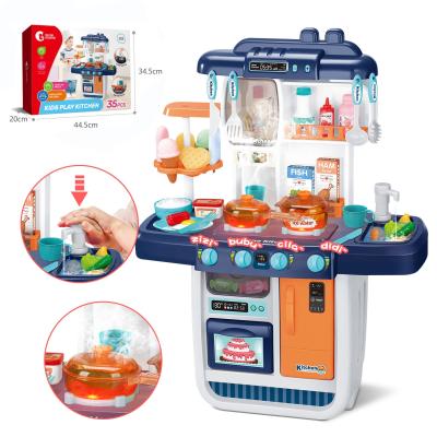 China Plastic Realistic Lights and Sounds CUTE STONE ABS Plastic Pretend for Play Great Children Kitchen Toys Simulation for sale