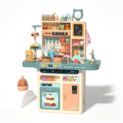 China Wholesales Plastic Kid's Play House Role Play Simulation Kitchen Set Pretend Play Toys For Boys Educational Toys for sale