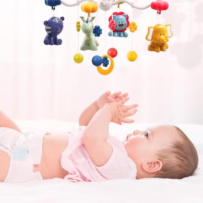 China Toy Hanging Mobile Crib Rattle Musical Musical Toys Bell Infant Rattle Crib Baby Soothing Toy for sale