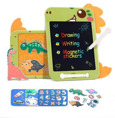 China Colorful LCD Screen With 11 Inch Children's Cute Colorful Projector Art Drawing Board Toys LED Stone 2 Pressure Sensitive Technology With Magnet Stickers for sale