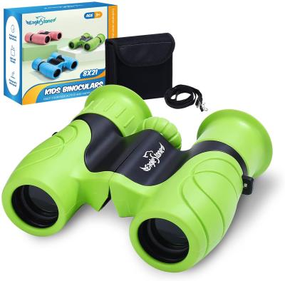 China Kids Optics Mini Binocular Toys Shockproof Folding High Resolution Telescope and Binoculars for Sale 11.5*11.5*5.5cm for sale