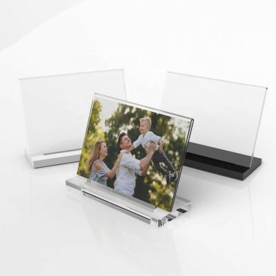 China Home Free Polished Modern Acrylic Picture Frame 6x4 7x5 8x6 Photo Frame for sale