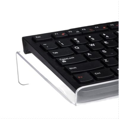 China Customized Transparent Acrylic Keyboard Stand CE - Friendly Laptop Computer Acrylic Stand for sale