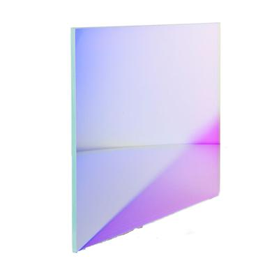 China Eco-friendly 5mm Iridescent Radiant Panels Rainbow Luxury Shimmer Acrylic Sheets for sale