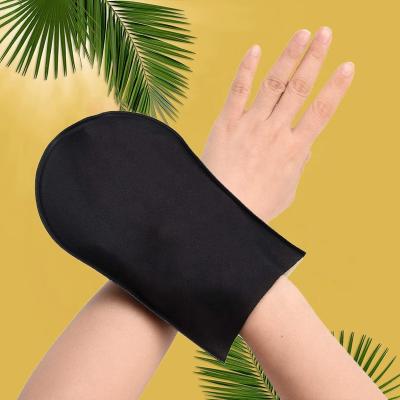 China Washable Online - Sale Black One Side Applicable Self Applying Tanning Glove Self Tanning Glove for sale