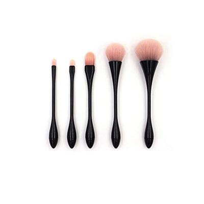 China Beauty Care Makeup Tools Slim Size 5Pcs Makeup Brush Set Beauty Tool Blusher Loose Powder Contour Foundation Brush Cosmetic Make Up Brushes Kits for sale